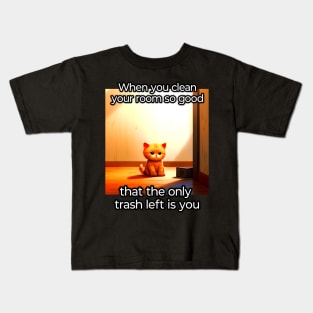 Funny Meme - Sarcastic Quote - Cat Kids T-Shirt